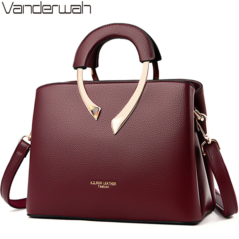 Luxury Bags Supplier - ECHTE VANDERWAH Hohe Qualität Pu Leder
