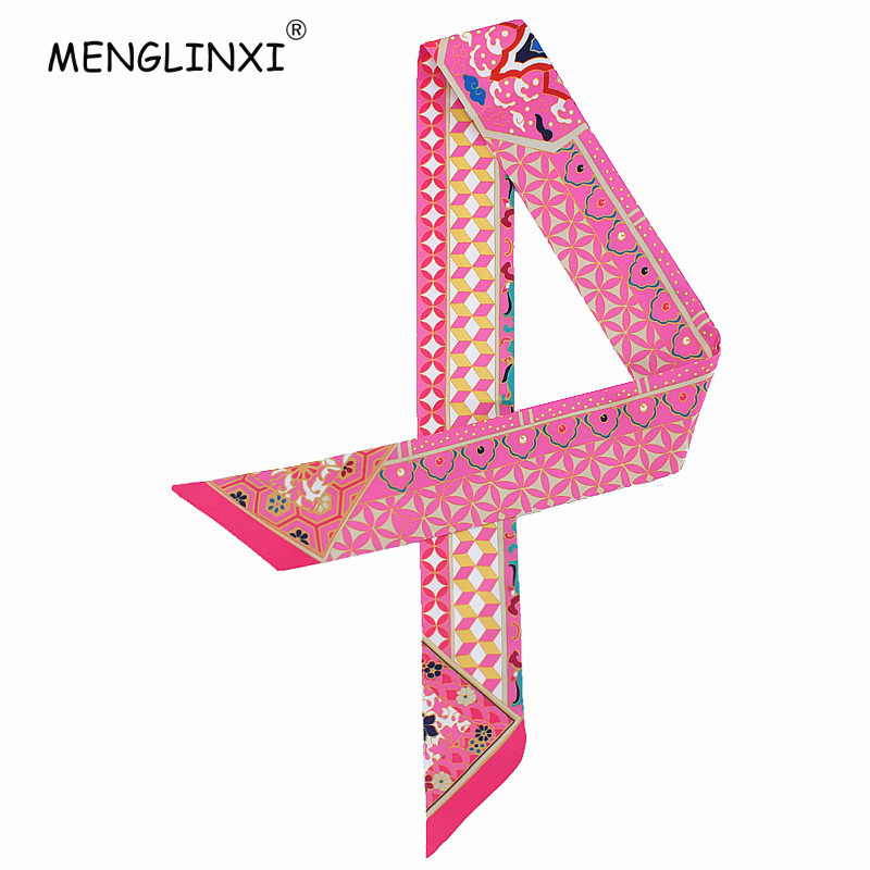 Luxury Bags For Women Brands - Neue Geometrische Blumen Druck Silk Schal