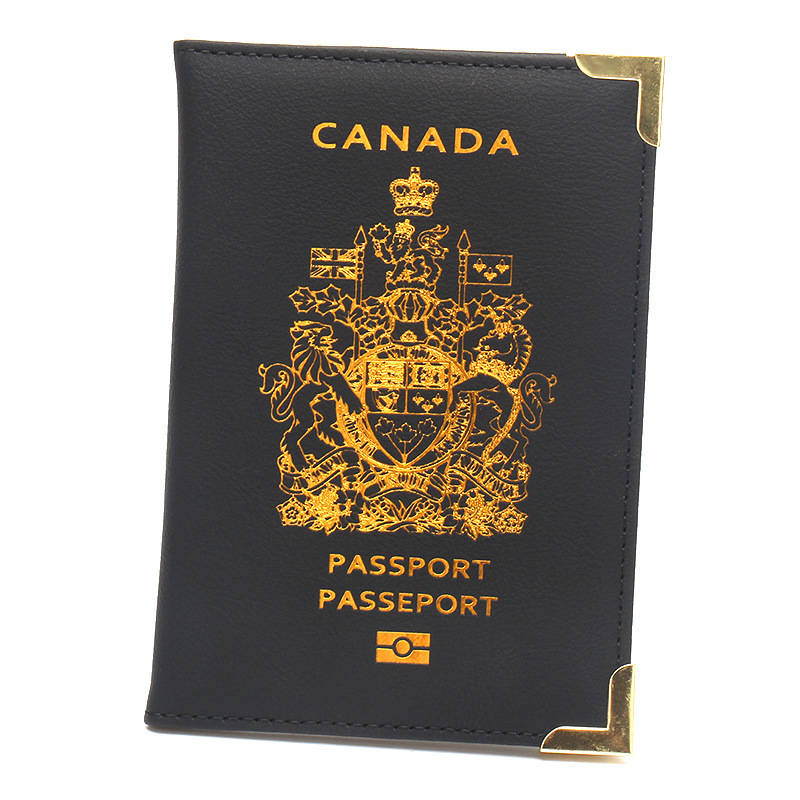Luxury Bags Canada - Mode Kanada Reisepasshülle Männer Frauen Pu