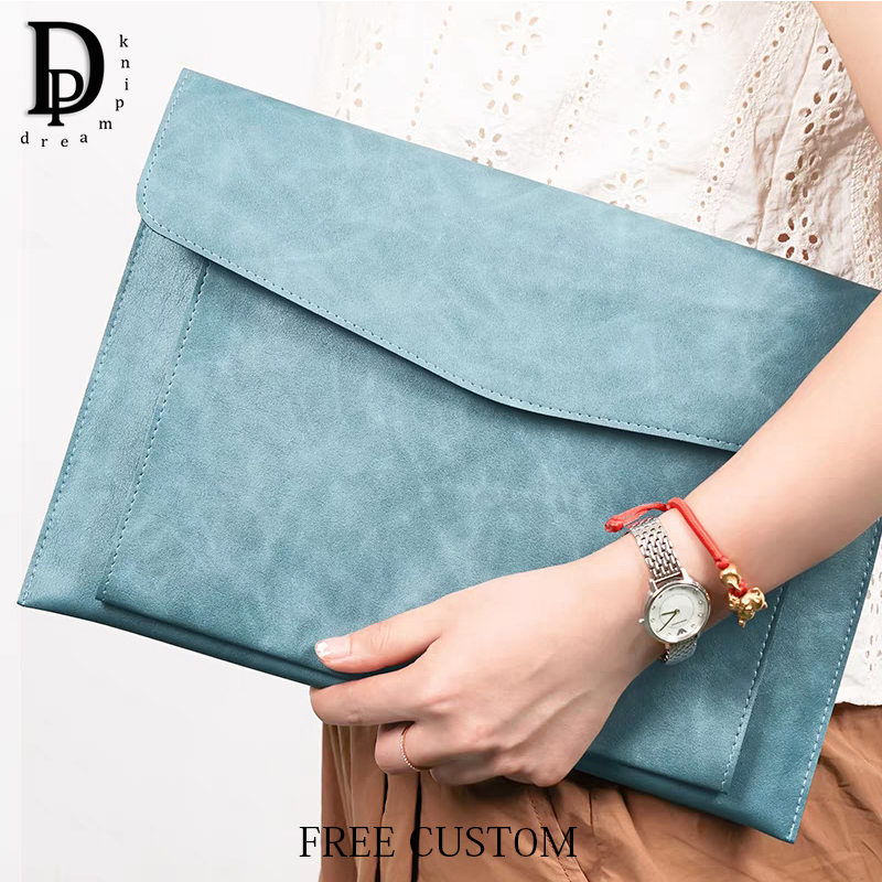 Luxury Bags Outlet - Benutzerdefinierte Buchstaben Leder A4 Dokumententasche Gravieren