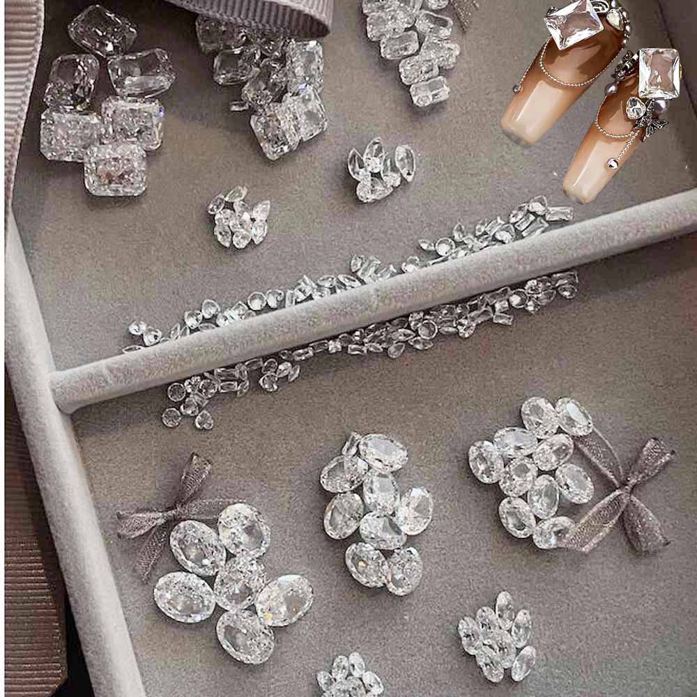 10 Stück weiße Kristall-Zirkon – Luxury Bags Dropshipping Bewertung und Preis