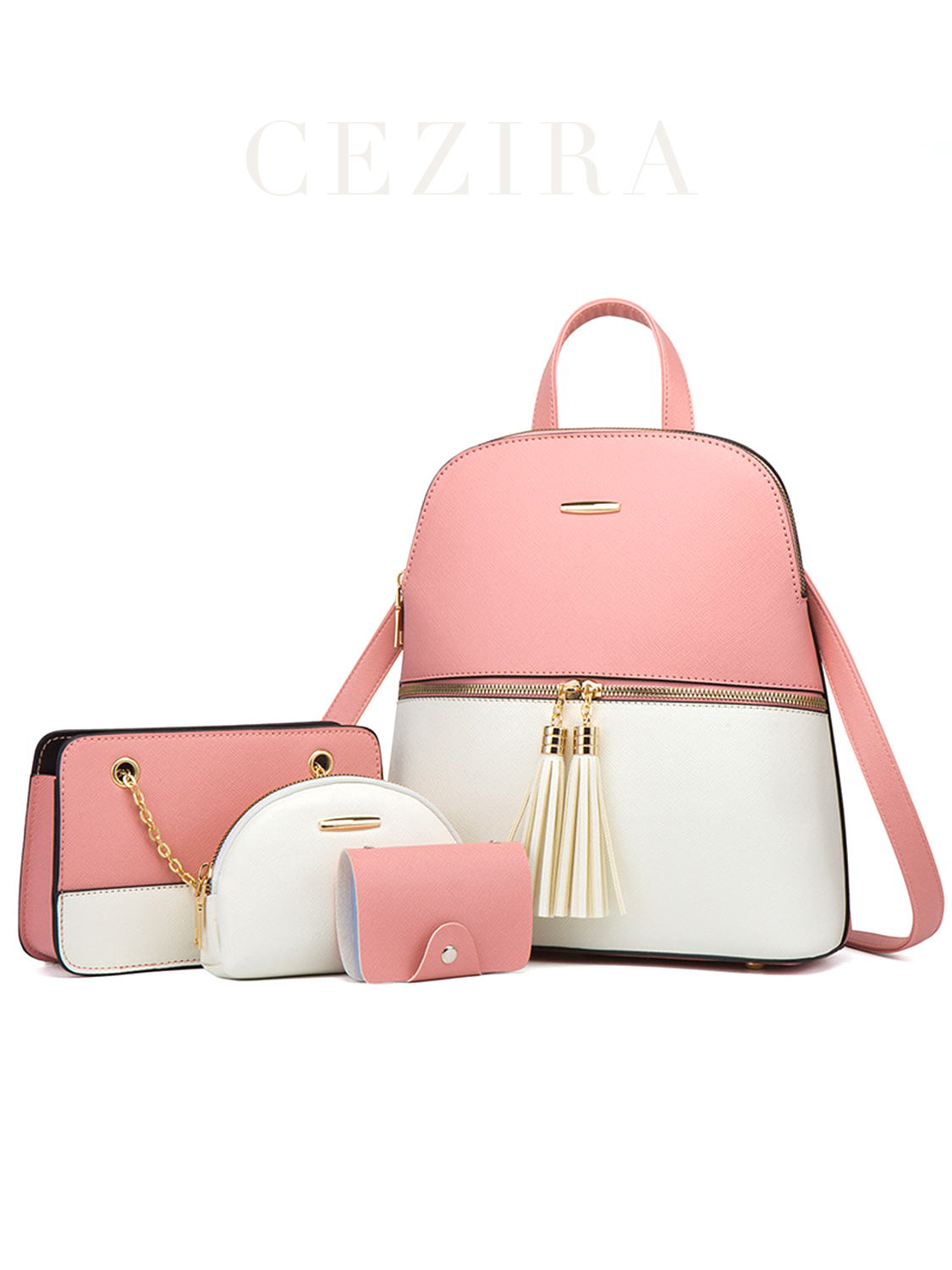 4 Stück Taschen Set Damenmode  – Luxury Bags That Are Vegan Bewertung und Preis