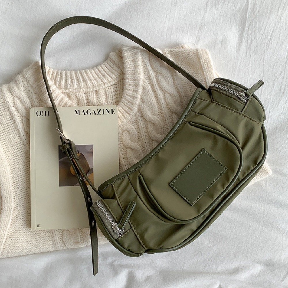 Vegane Nylon Achsel Taschen Fr – Luxury Bags That Are Vegan Bewertung und Preis