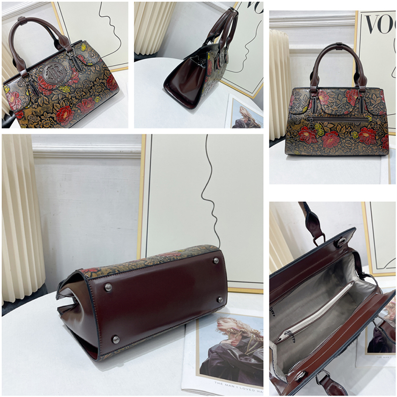Vintage Geprägte Blumen-Traget – Luxury Bags That Are Vegan Bewertung und Preis